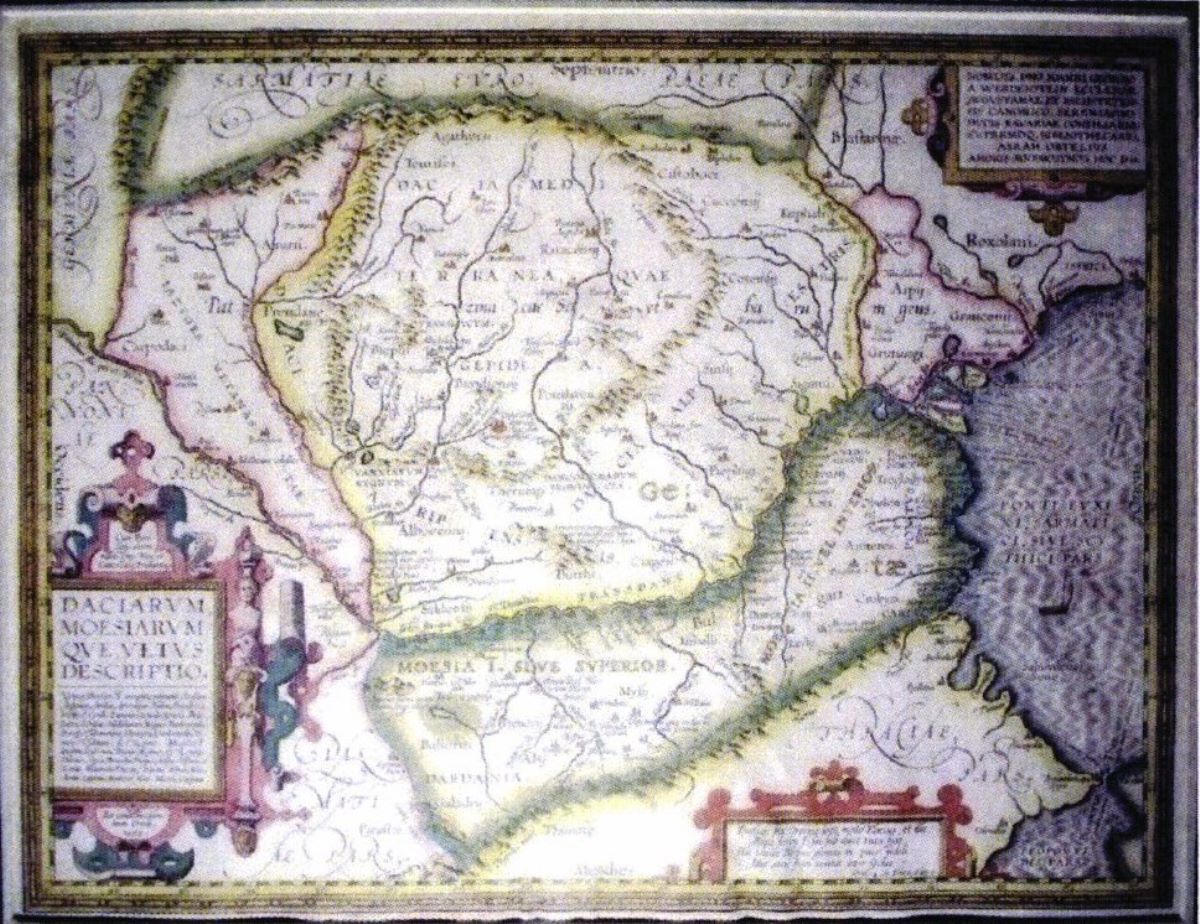 Daciarum, Moesiarum que, vetus descriptio (Dacia, Moesia - descrierea veche)