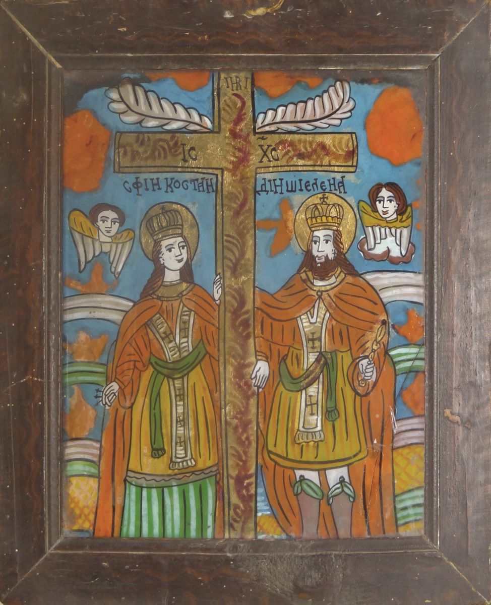 Sfinții împărați Constantin și Elena
