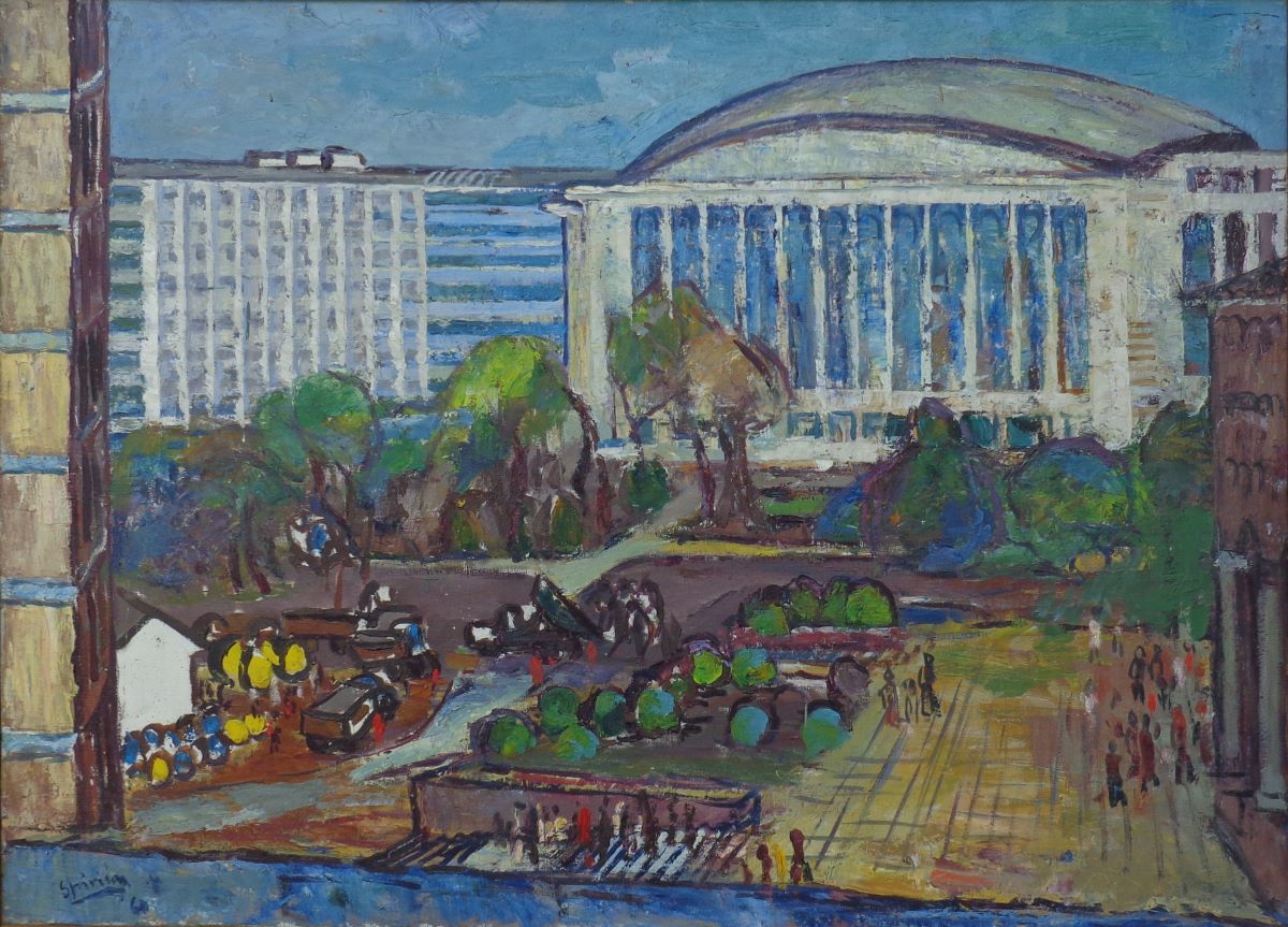 Construcții în București (Sala Palatului în construcții)