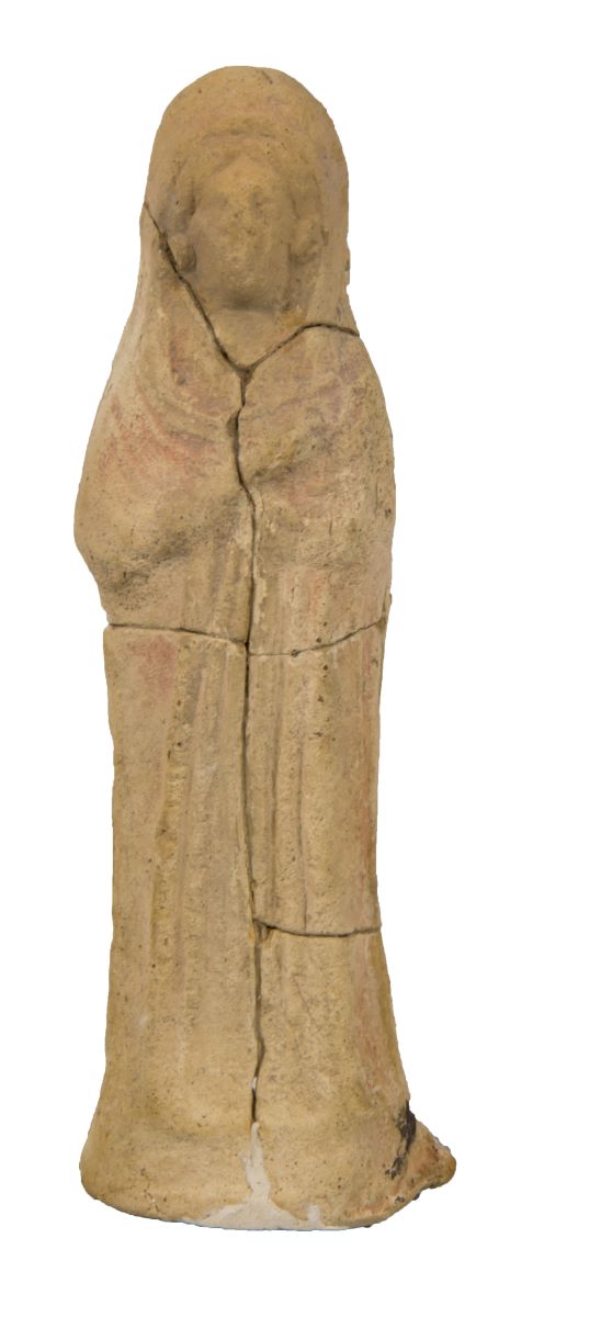 Statuetă feminină; depozitul de statuete Histria