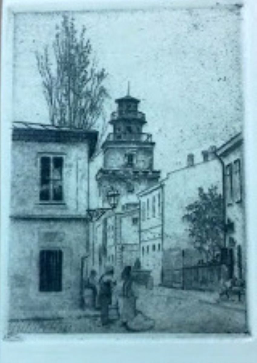 Din vechiul București - Turnul Colței