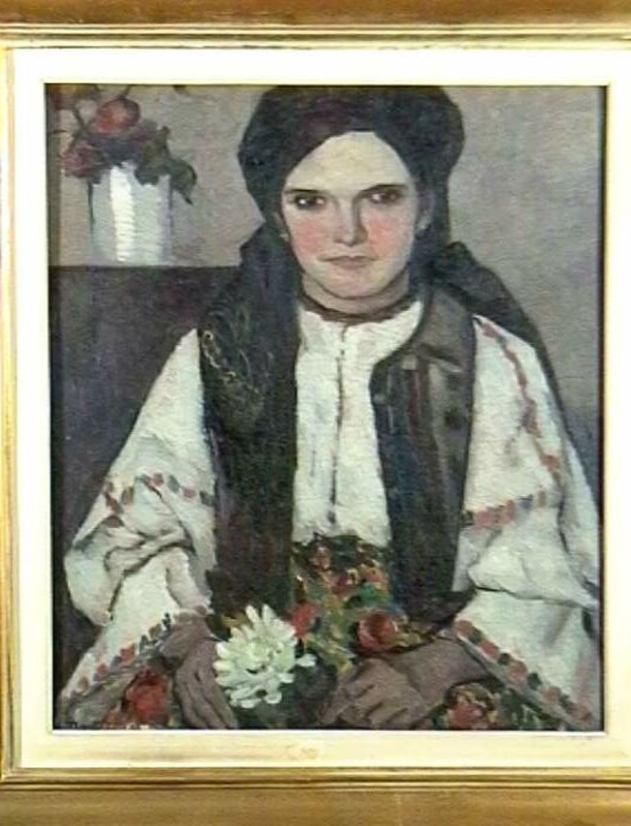 Portret de țărancă