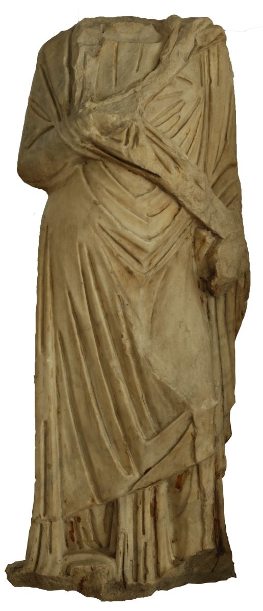 Statuie feminină drapată La Grande Ercolanese