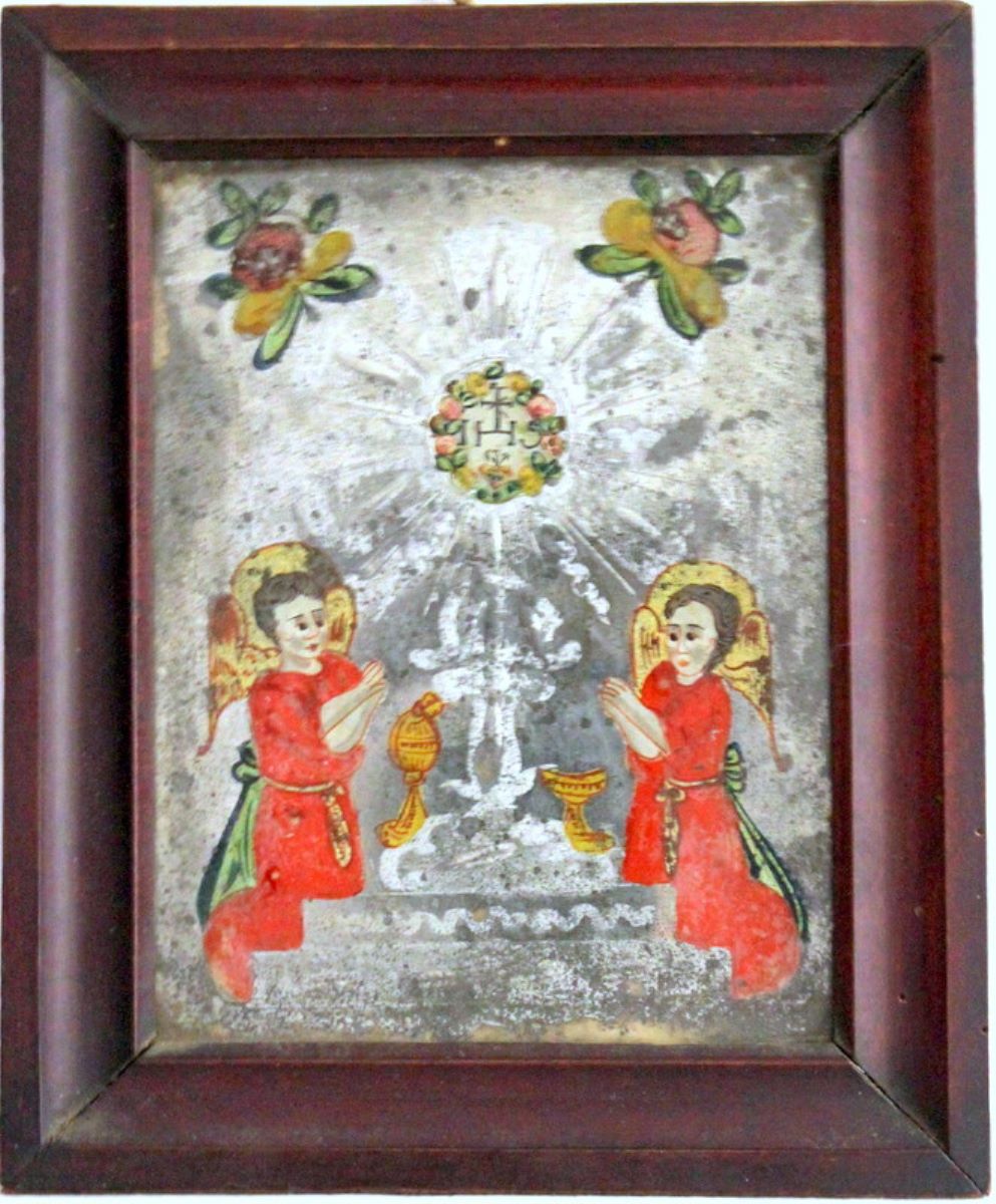 Îngeri adorând Sf. Sacrament