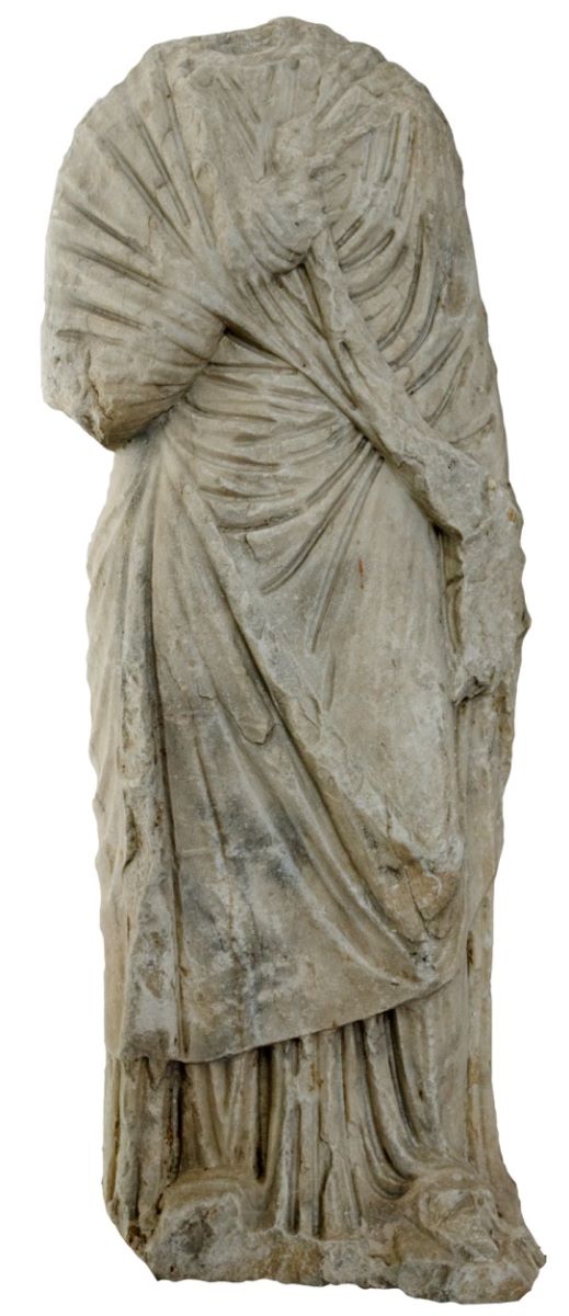 Statuie feminină drapată, tip La Grande Ercolanese