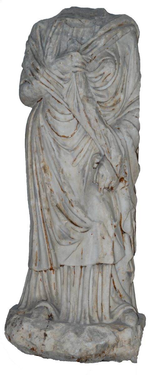 Statuie feminină drapată, La Grande Ercolanese