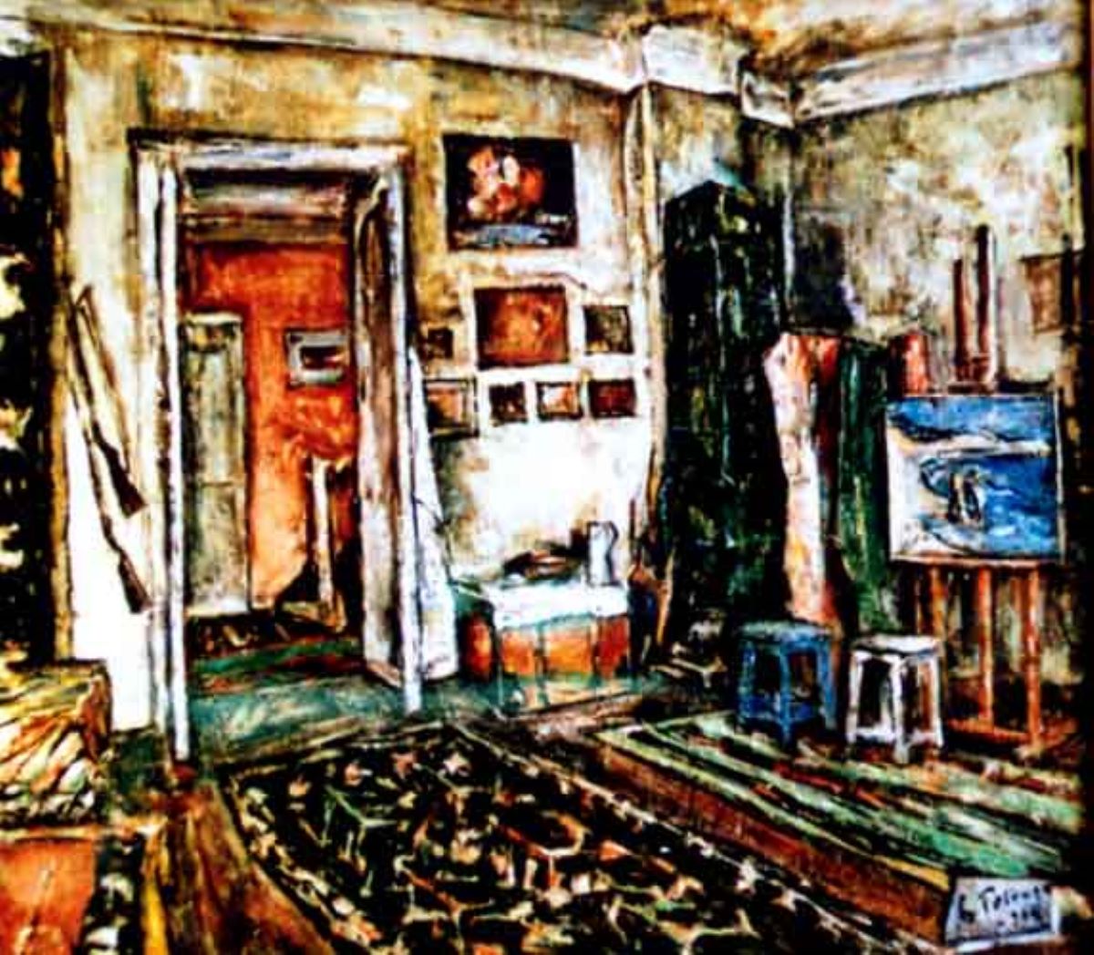 Interior de atelier la Târgoviște