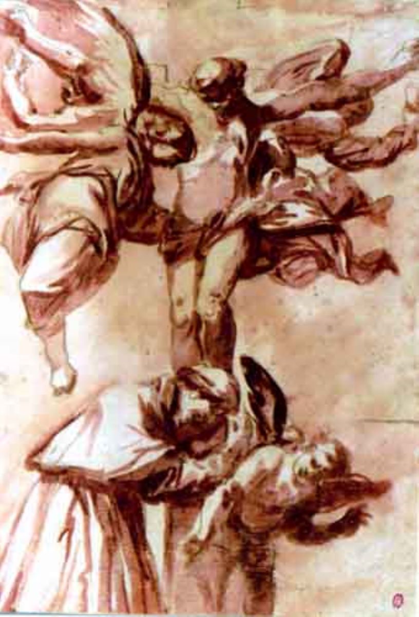 San Carlo Borromeo adoră Crucifixul