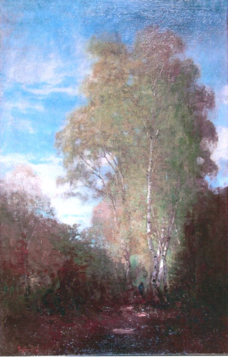 În pădure la Fontainebleau