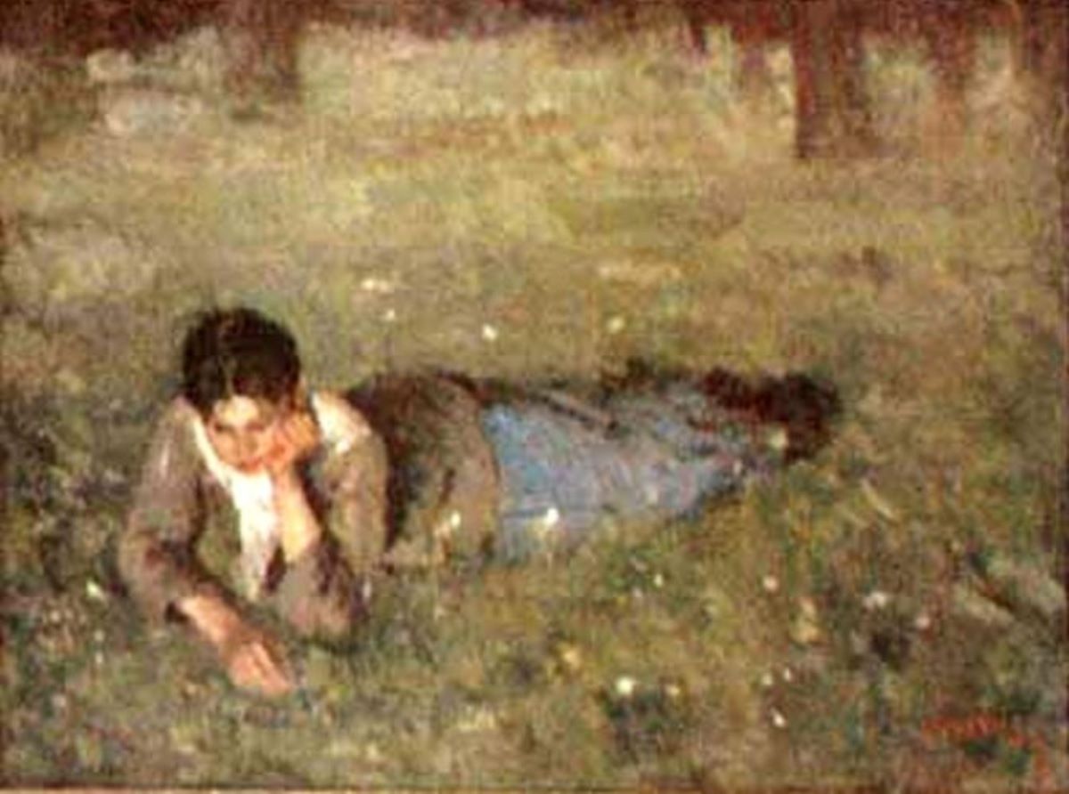 Fată în iarbă
