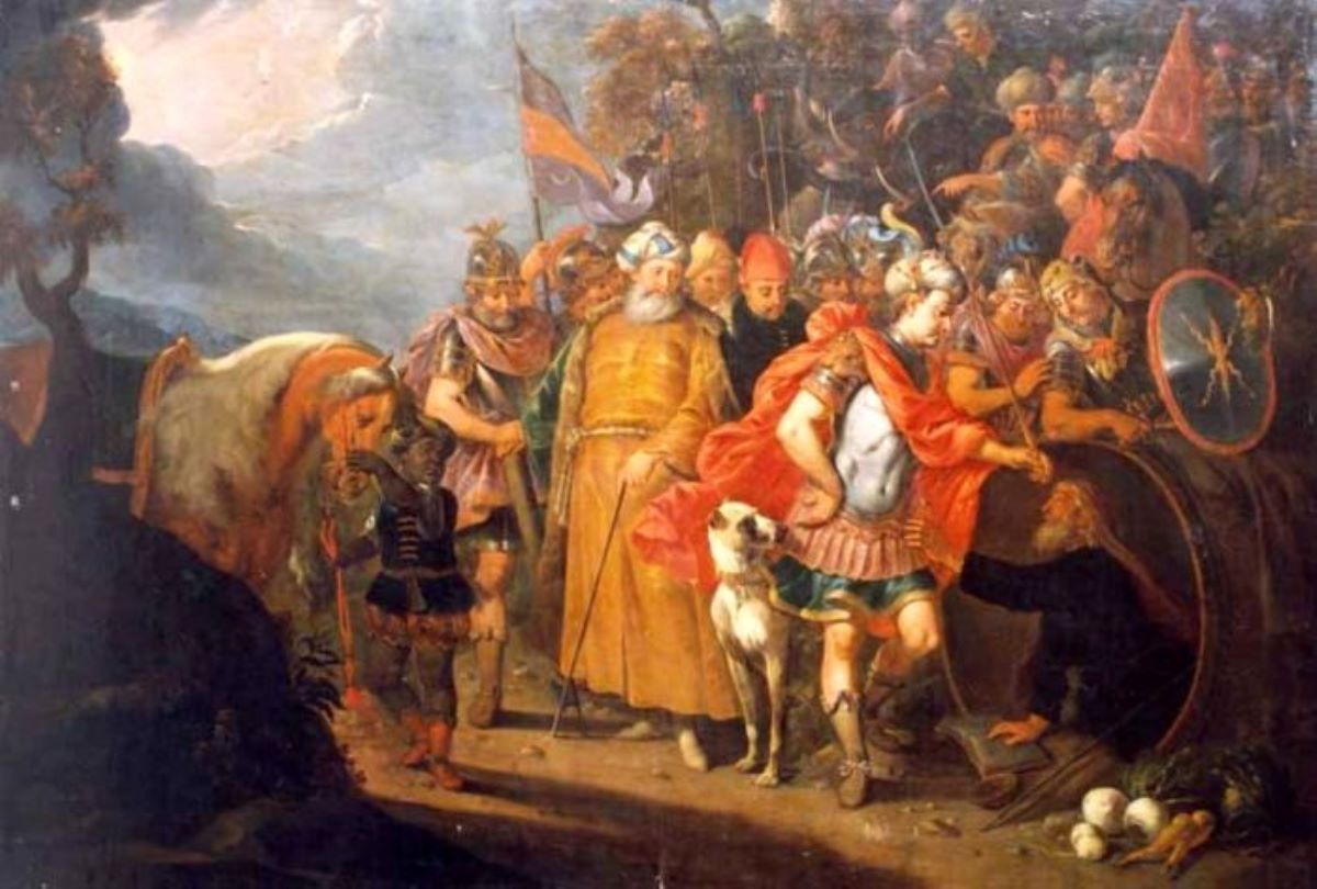 Alexandru cel Mare și Diogene