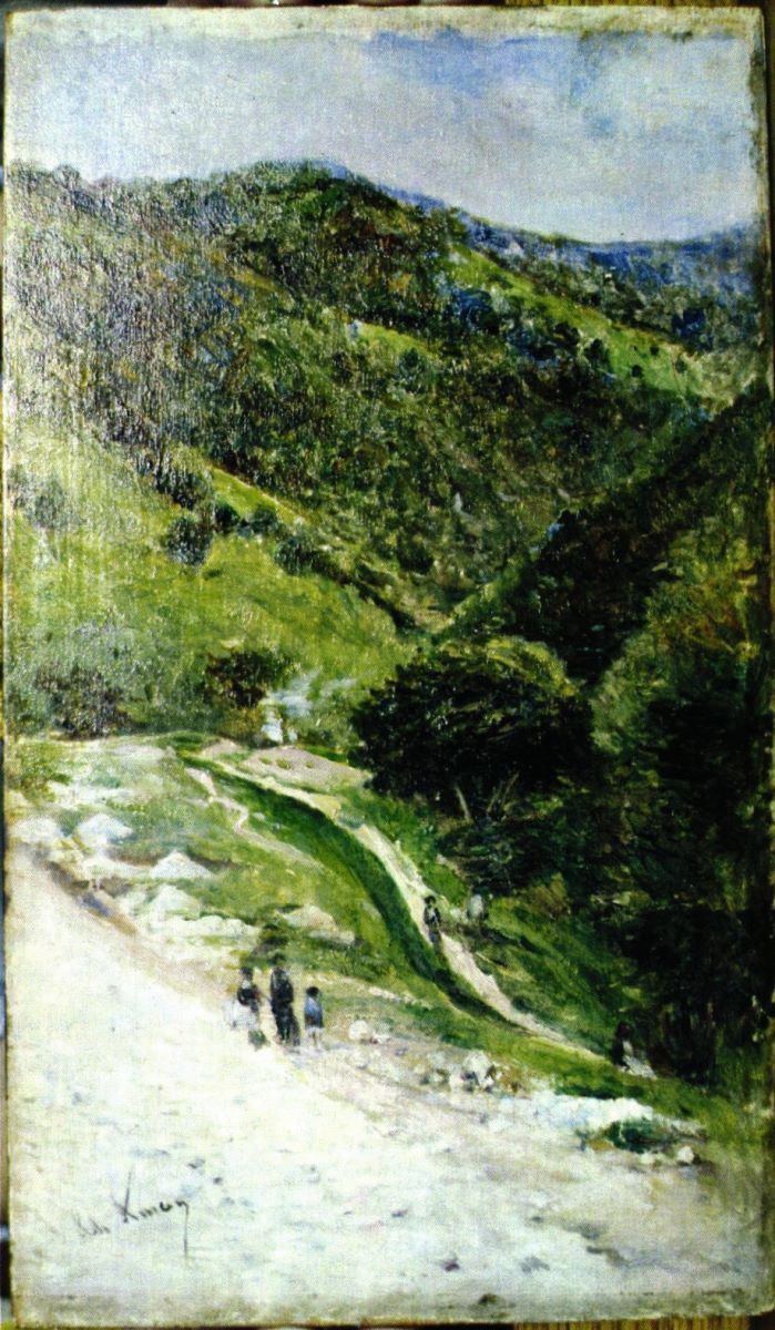 O vedere din Bughe lângă Câmpulung