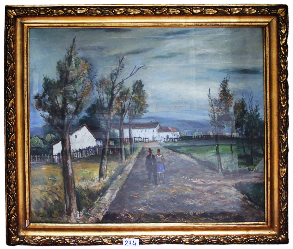 Seară de toamnă (Împrejurimile Buzăului)