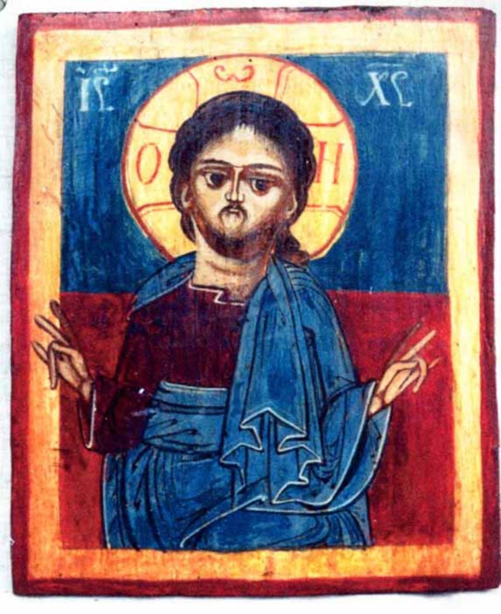 Iisus Hristos binecuvântând