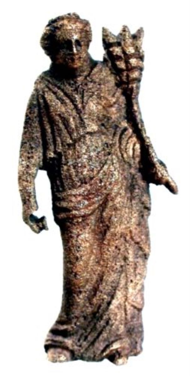 Statuetă antropomorfă cu reprezentare mitologică