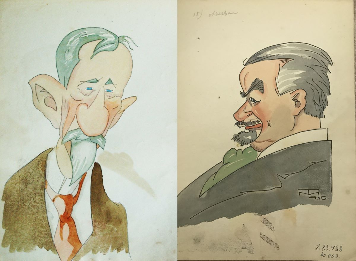 Generalul Averescu/primarul Dem Dobrescu (verso)