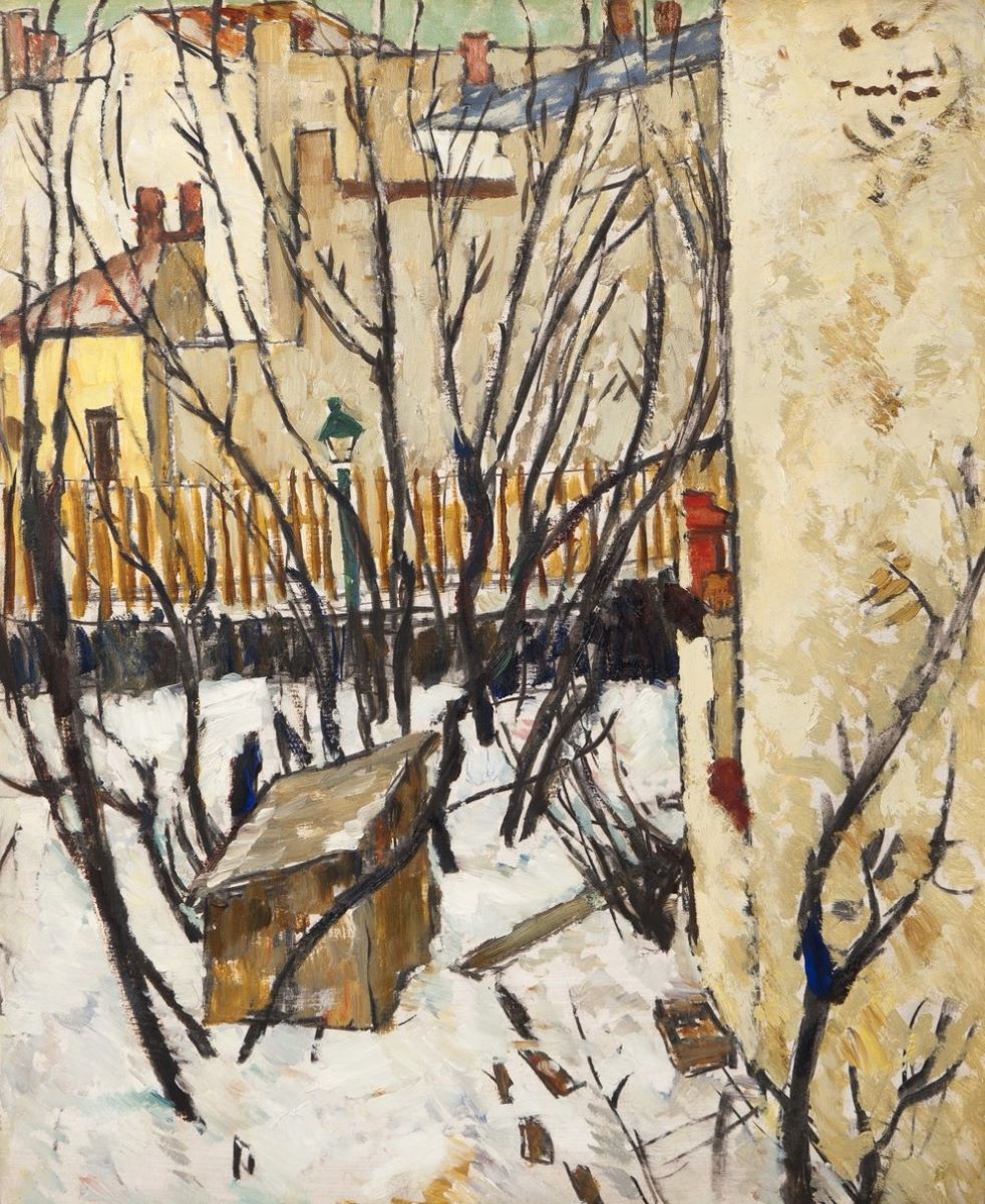 Vedere din București, iarna