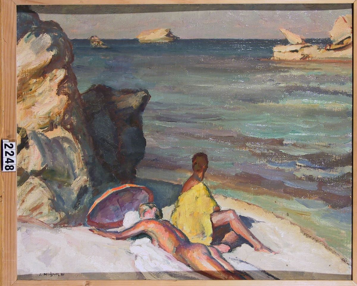 Femei pe plajă (În RI: Femeie pe plaje)