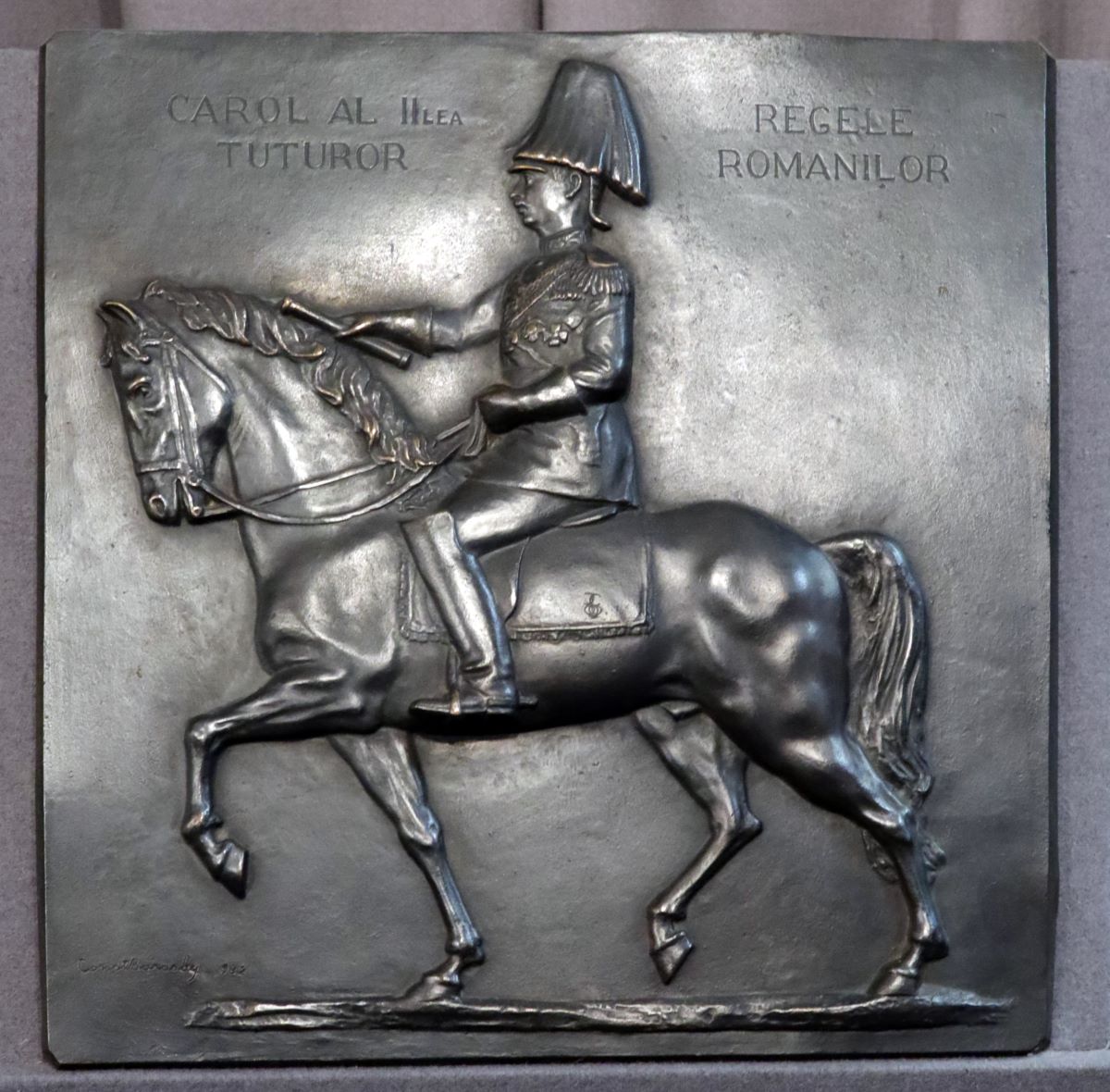 Regele Carol al II-lea călare