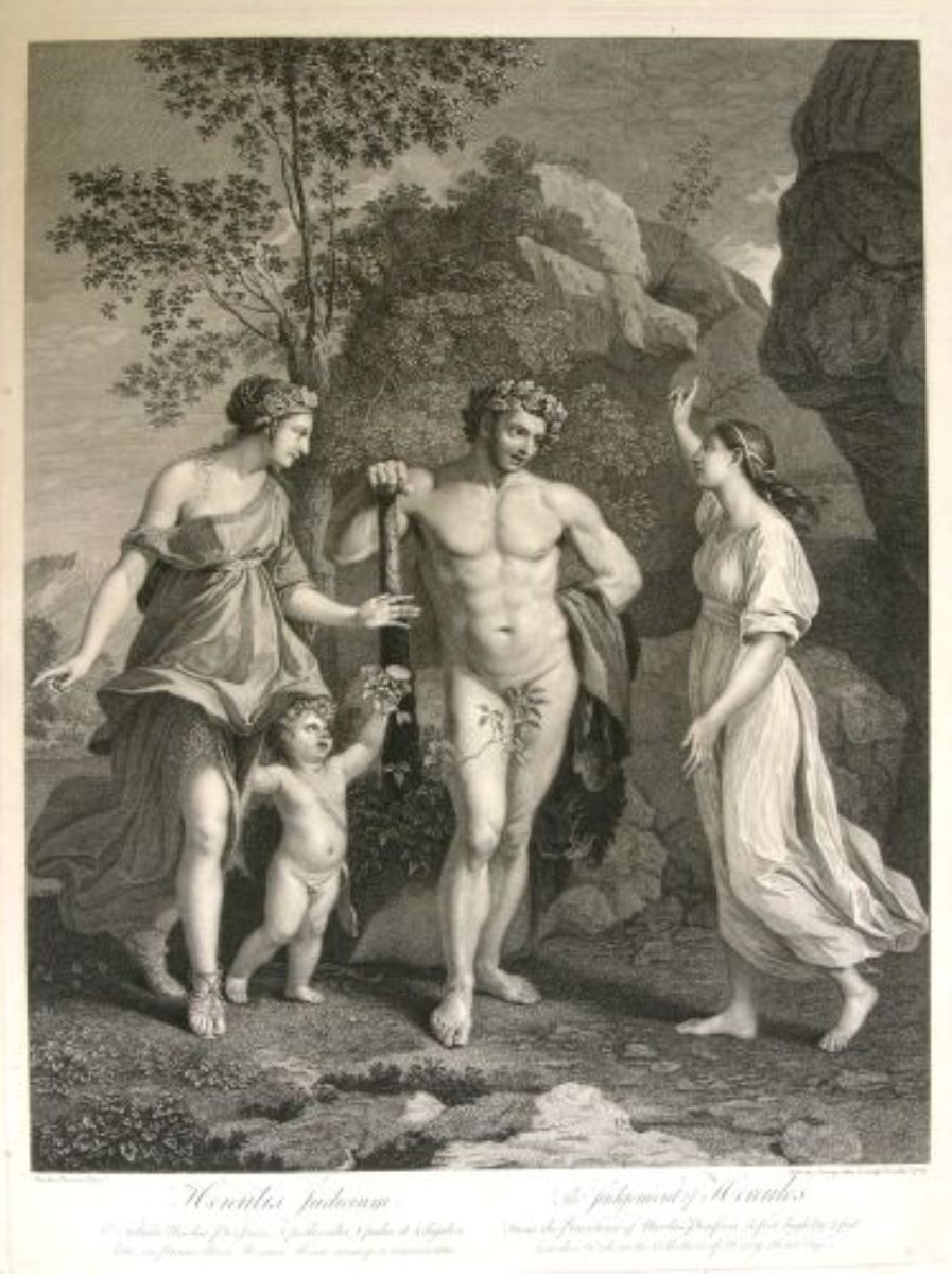 Herculis judicium/The judgement of Hercules