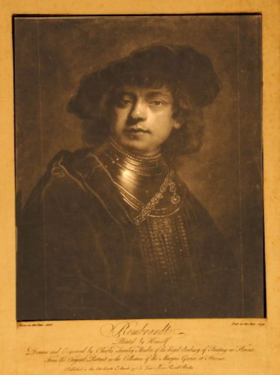 Rembrandt, Autoportret