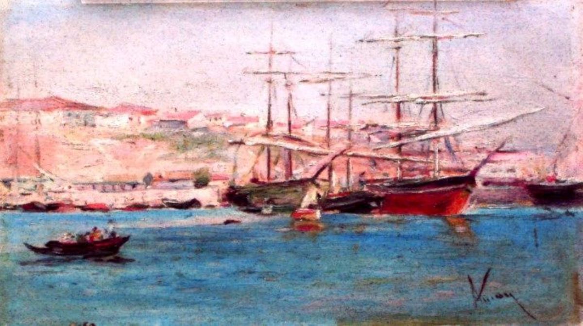 Corăbii în portul Constanța