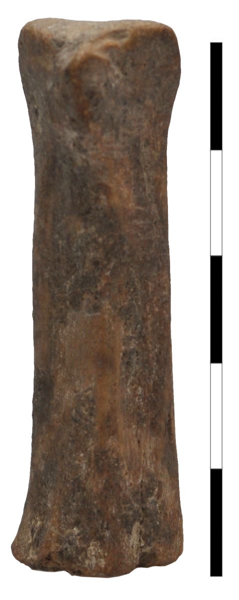 Statuetă prismatică din os