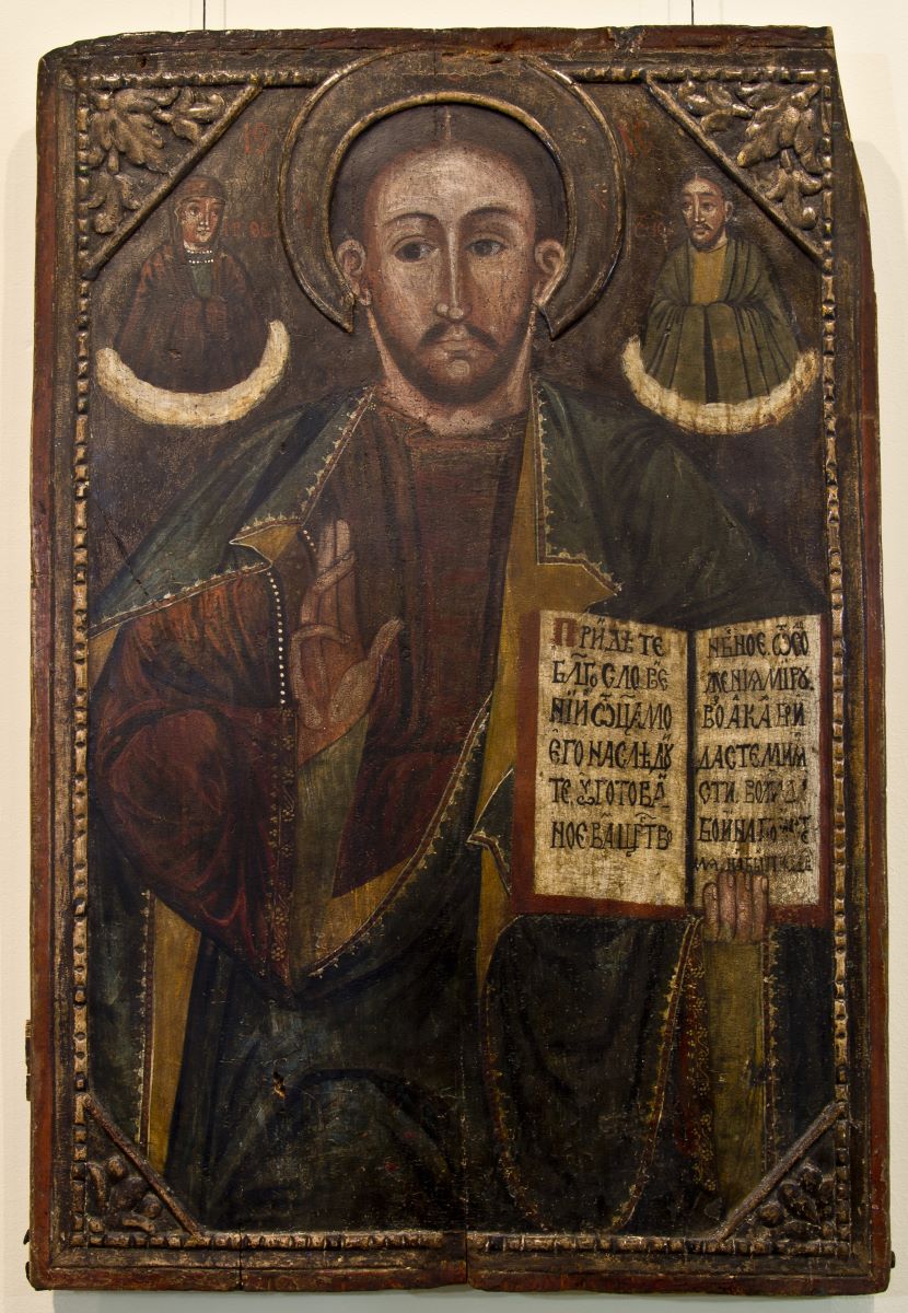 Iisus Hristos mare învățător, Mica Deisis; Icoană împărătescă; Icoană de catapeteasmă