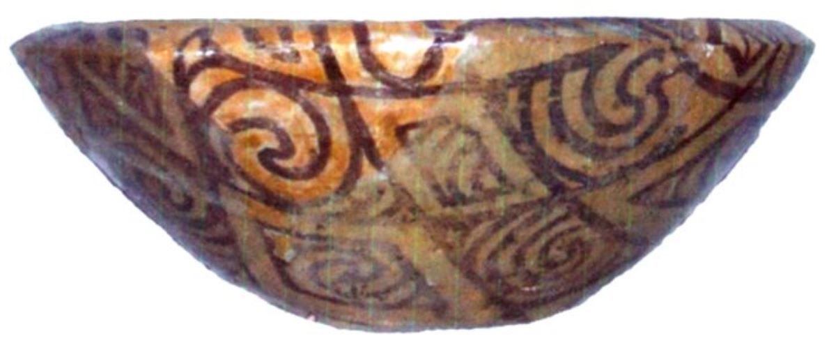 Strachină pictată