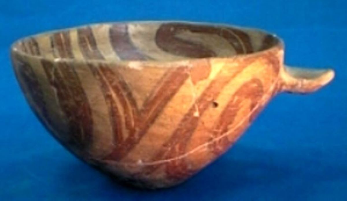 Castron pictat
