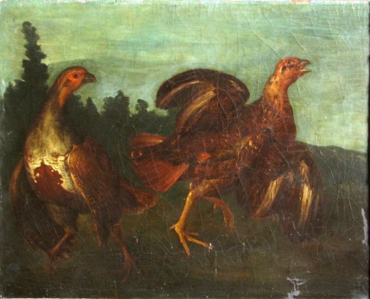 Potârnichi speriate ; pandant; Potârniche zburând