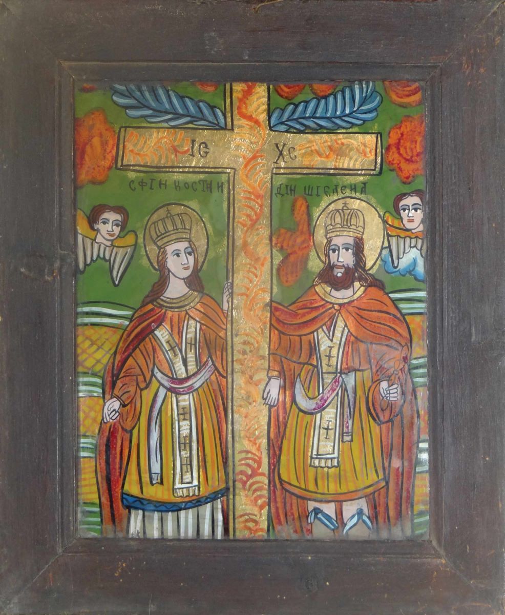 Sfinții împărați Constantin și Elena