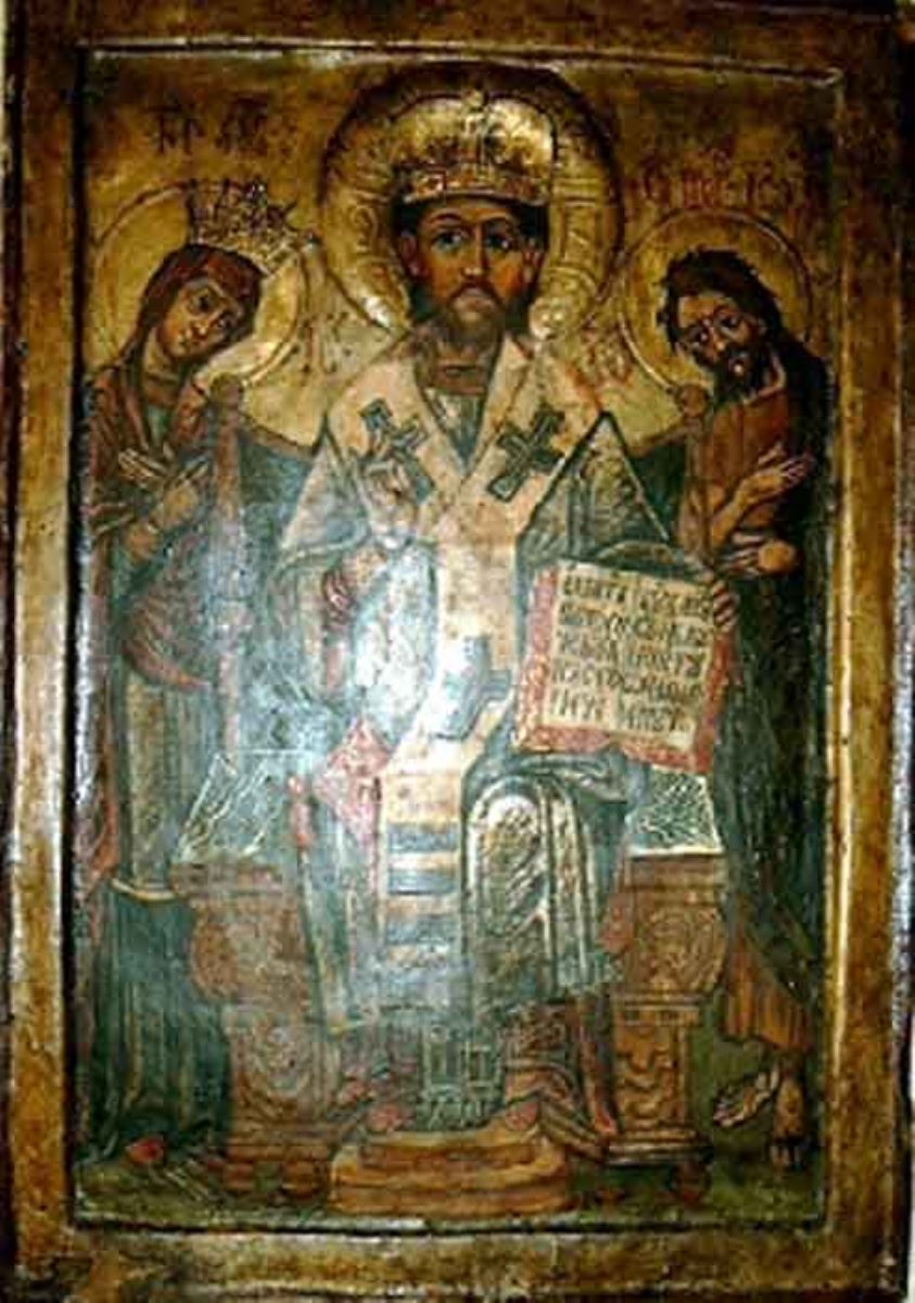 Deisis arhieresc (cu Maica Domnului Regina)