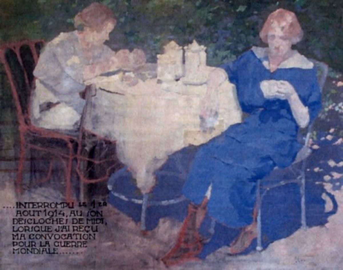 În grădină