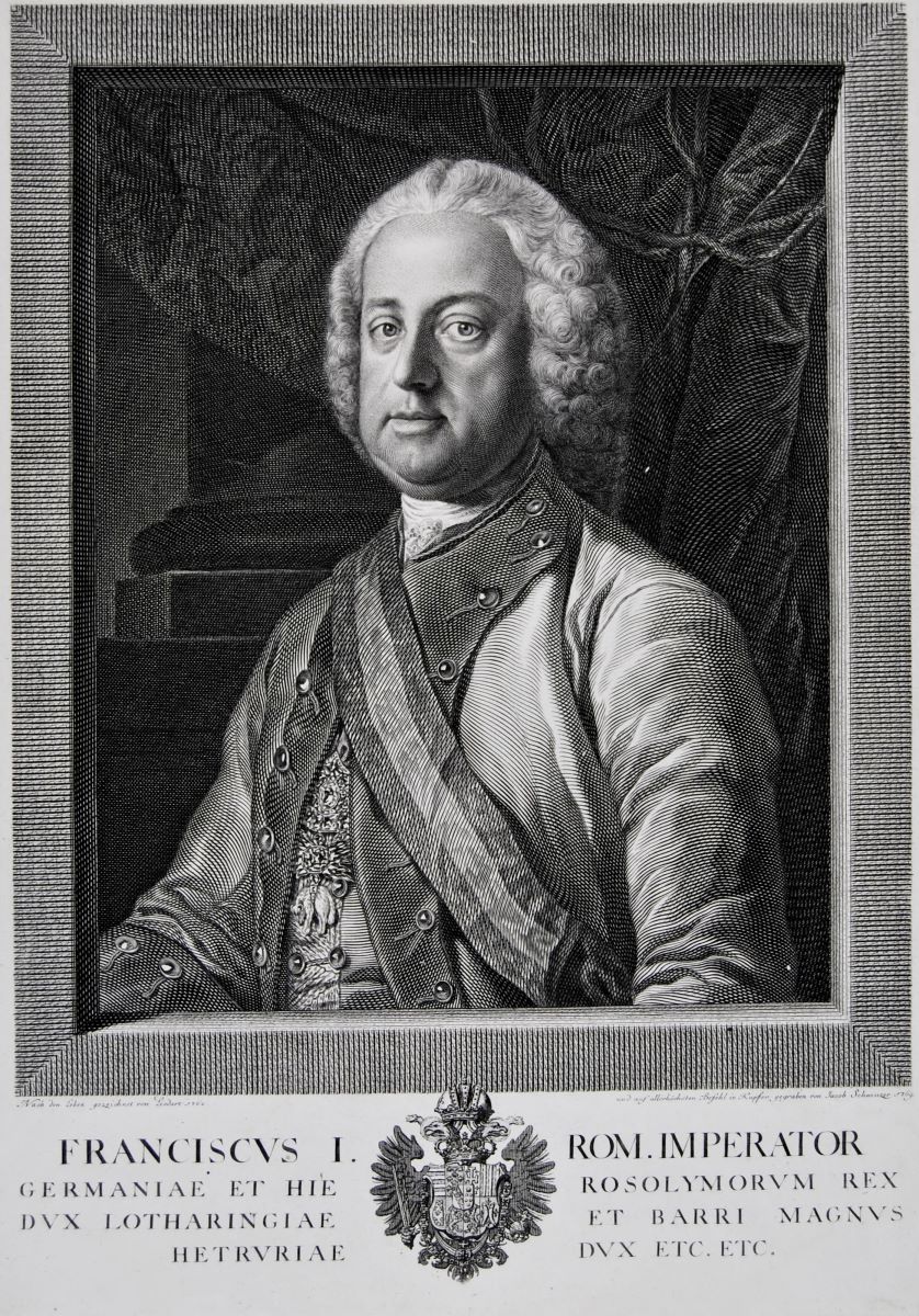 Franz I, Împărat al Sfântului Imperiu Romano-German (În registrul inventar: „Franciscus I”)