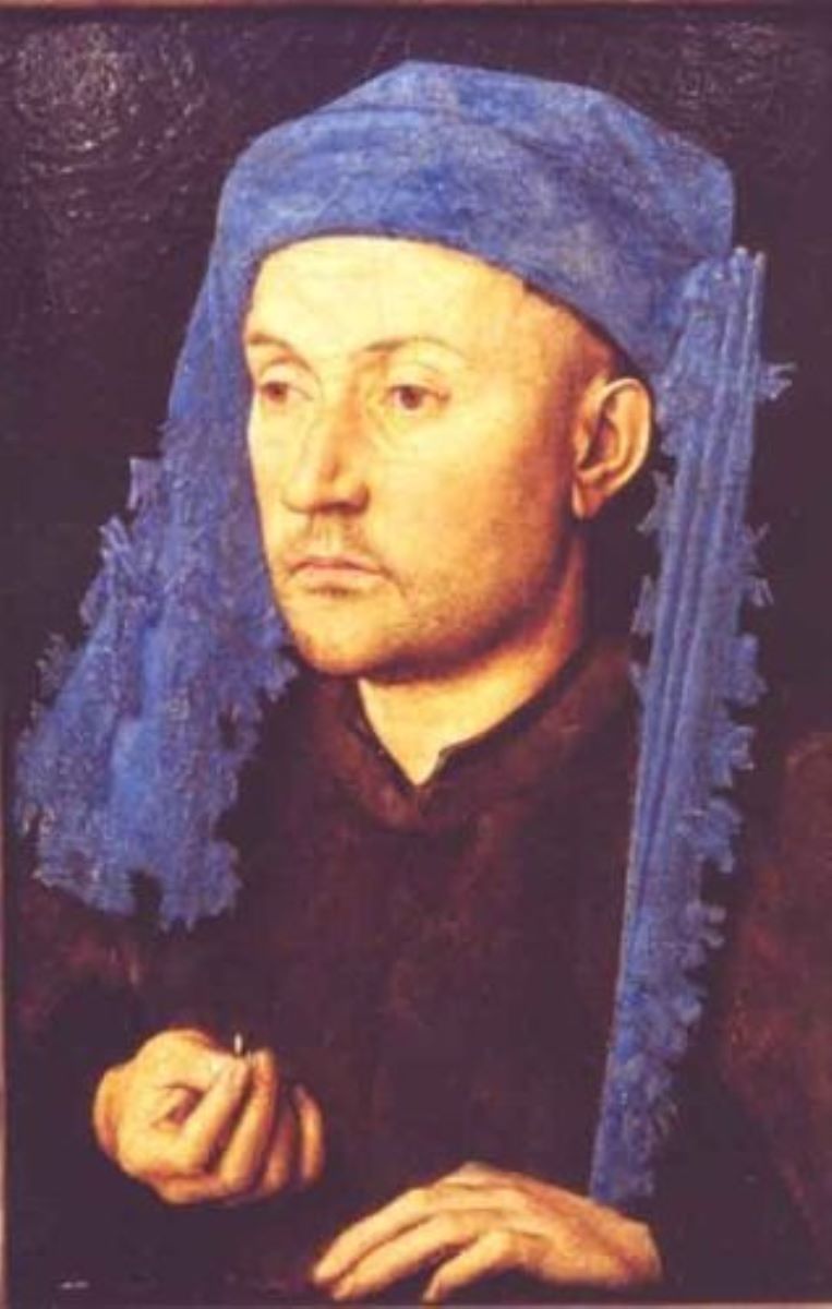 Portret de bărbat cu inel (Omul cu tichia albastră)