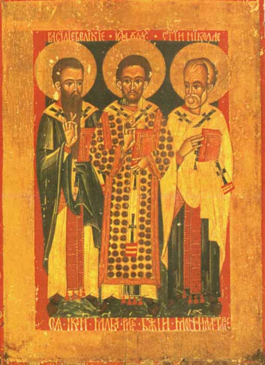 Sfinții Ierarhi Vasile, Ioan și Nicolae