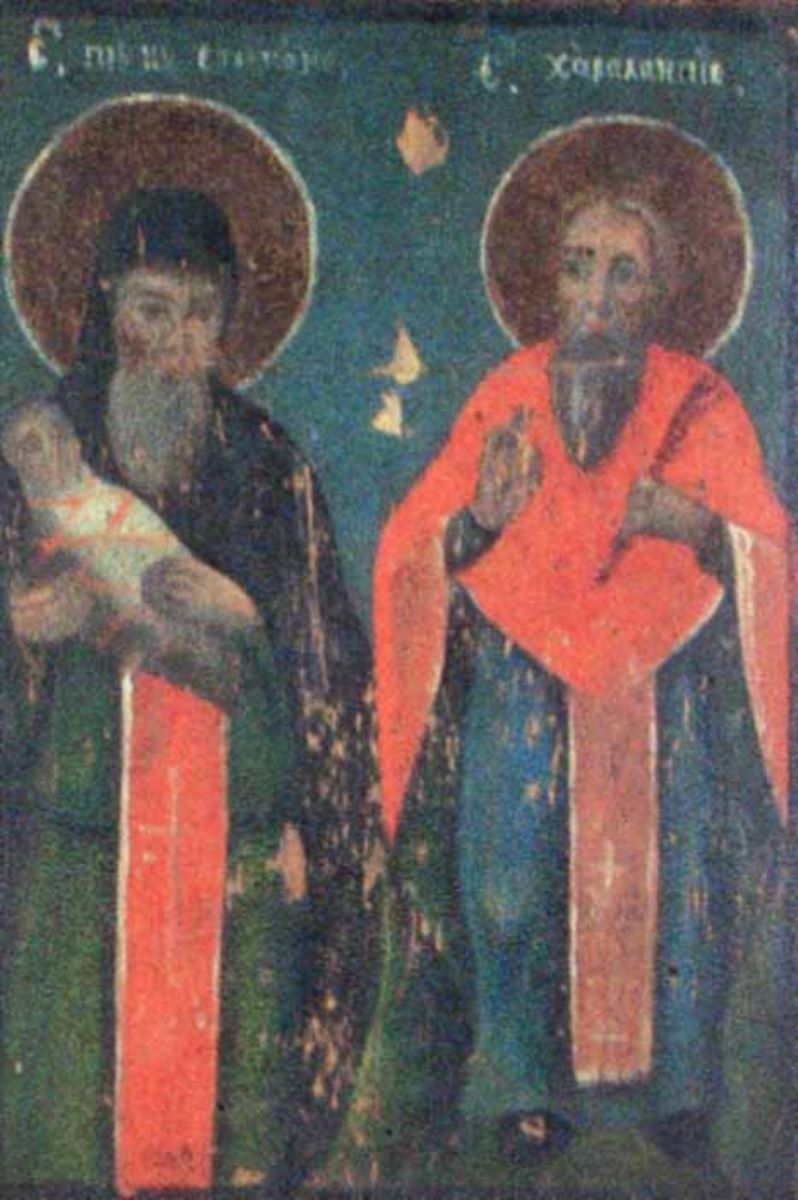 Sfinții Stelian și Haralambie