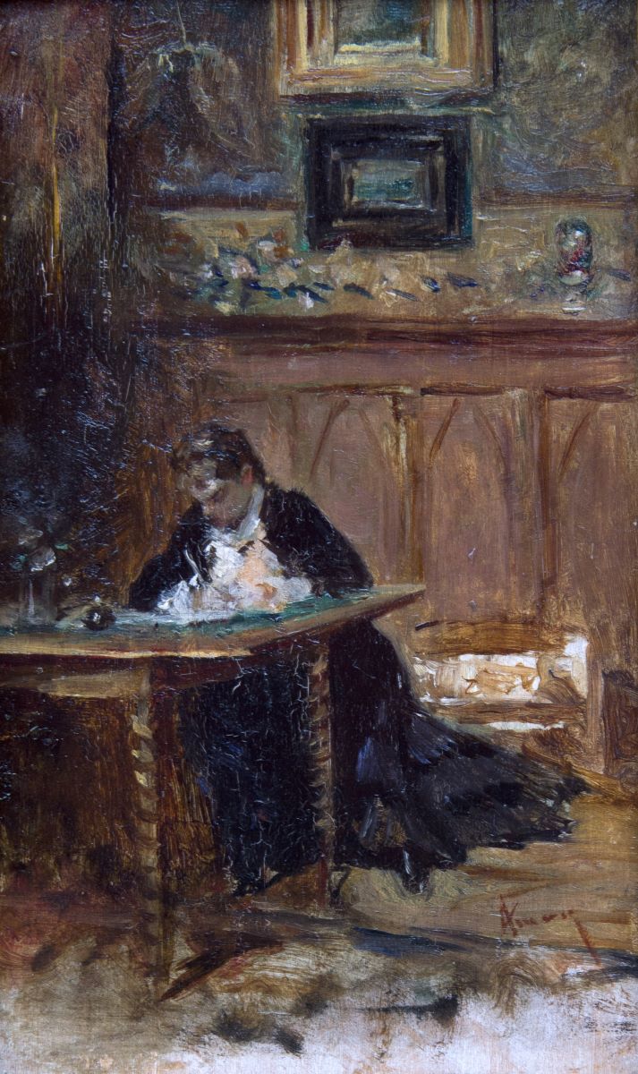 Femeie scriind