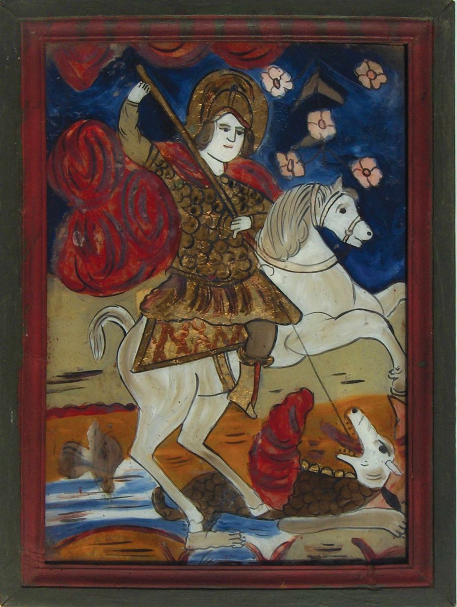 Sf. Mucenic Gheorghe, ucigând balaurul