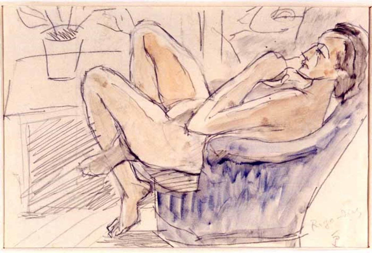 Nud în fotoliu (Rigo-Dias)