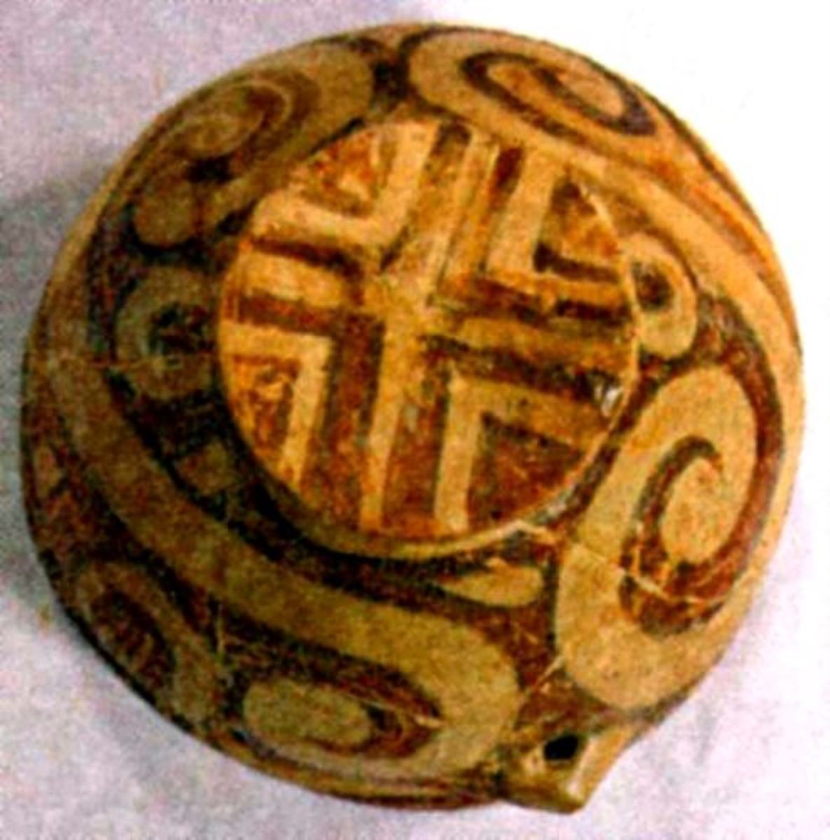 Capac pictat