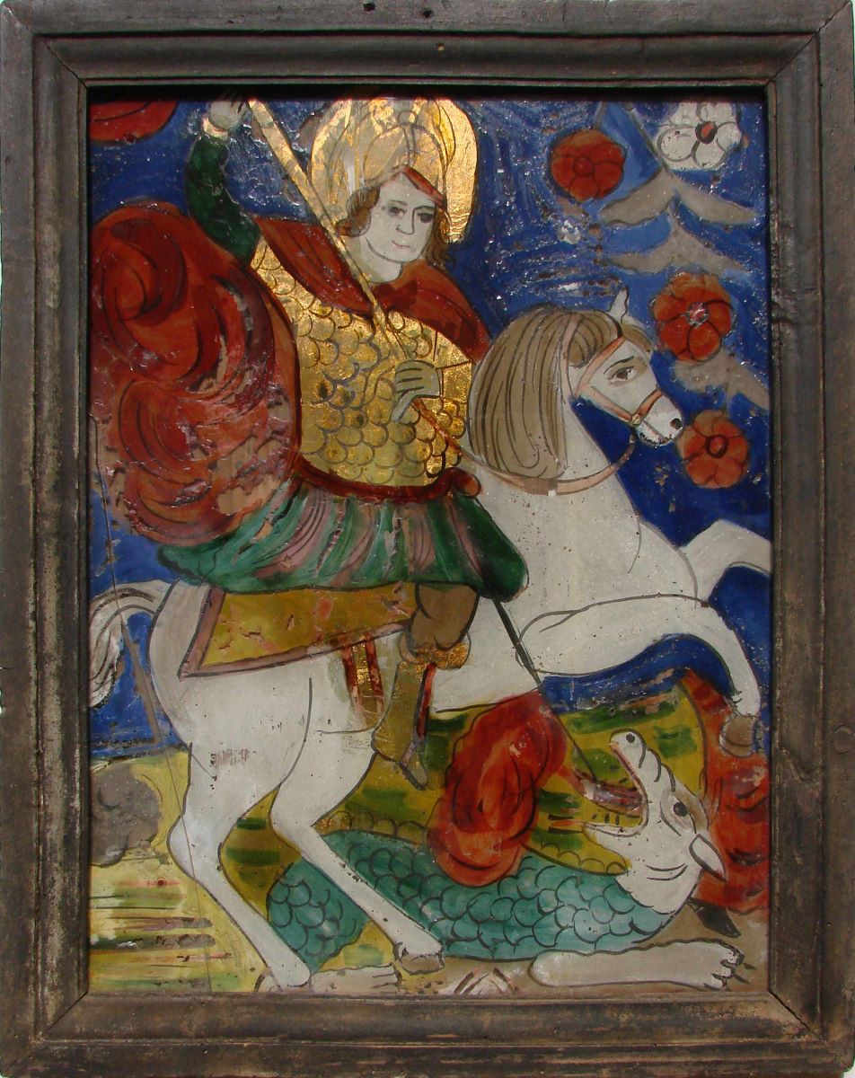Sf. Gheorghe, ucigând balaurul
