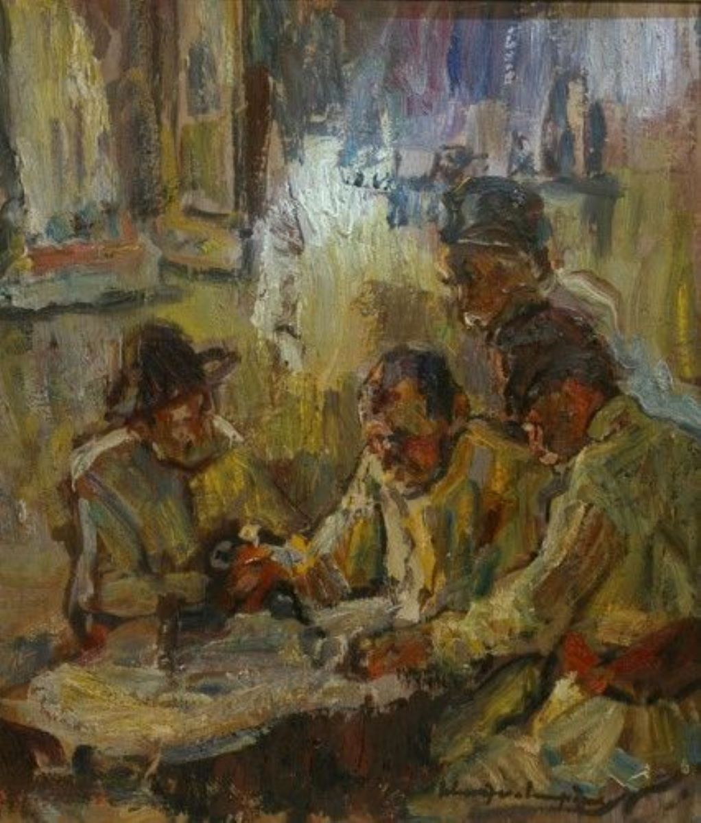 Țărani la masă
