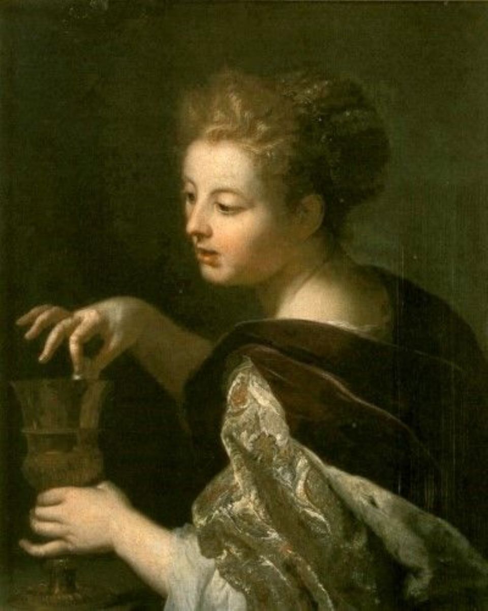 Cleopatra dizolvând perla