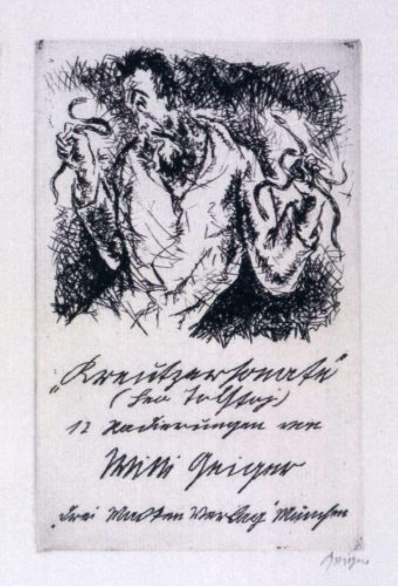 Iliustrație la „Sonata Kreutzer” de Lev Tolstoi