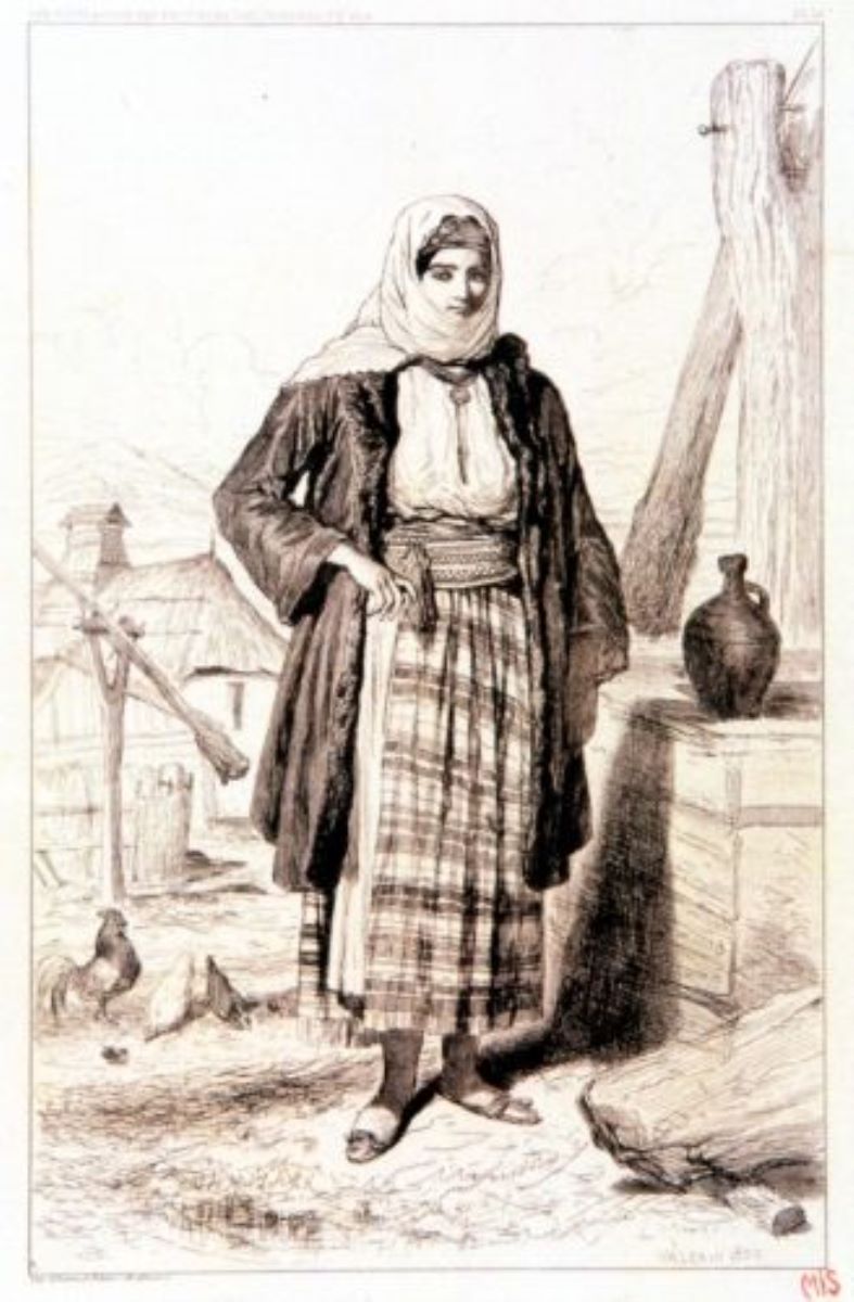 Femme valaque du village de Tunar