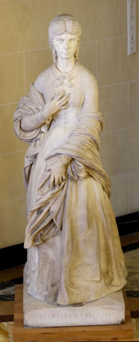 Monumentul funerar al Alexandrinei Fălcoianu
