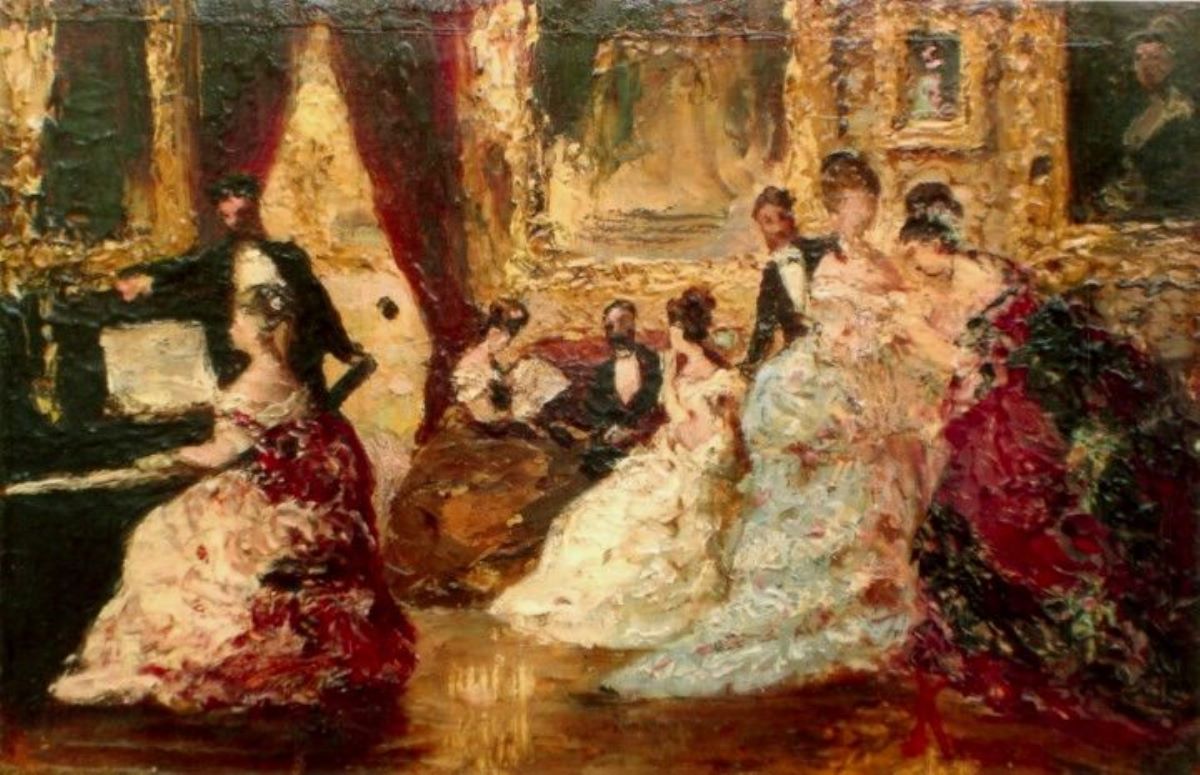 La o serată