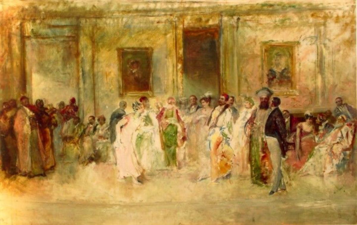 Serată la Palatul Știrbey